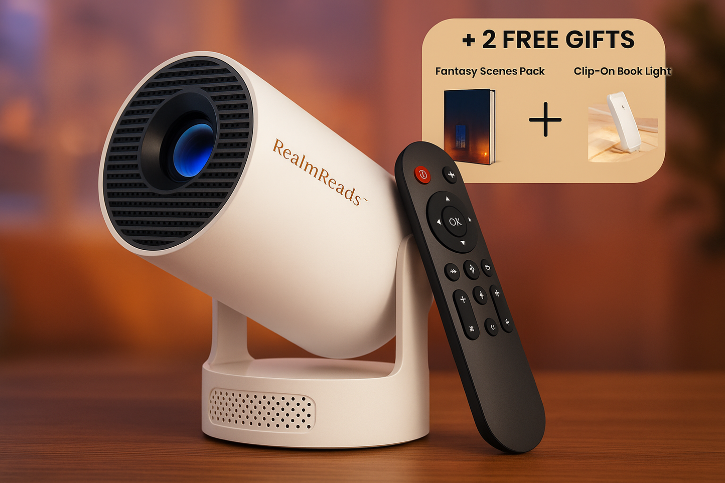 Realm Read™ Projector