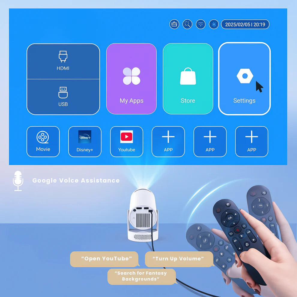 Realm Read™ Projector